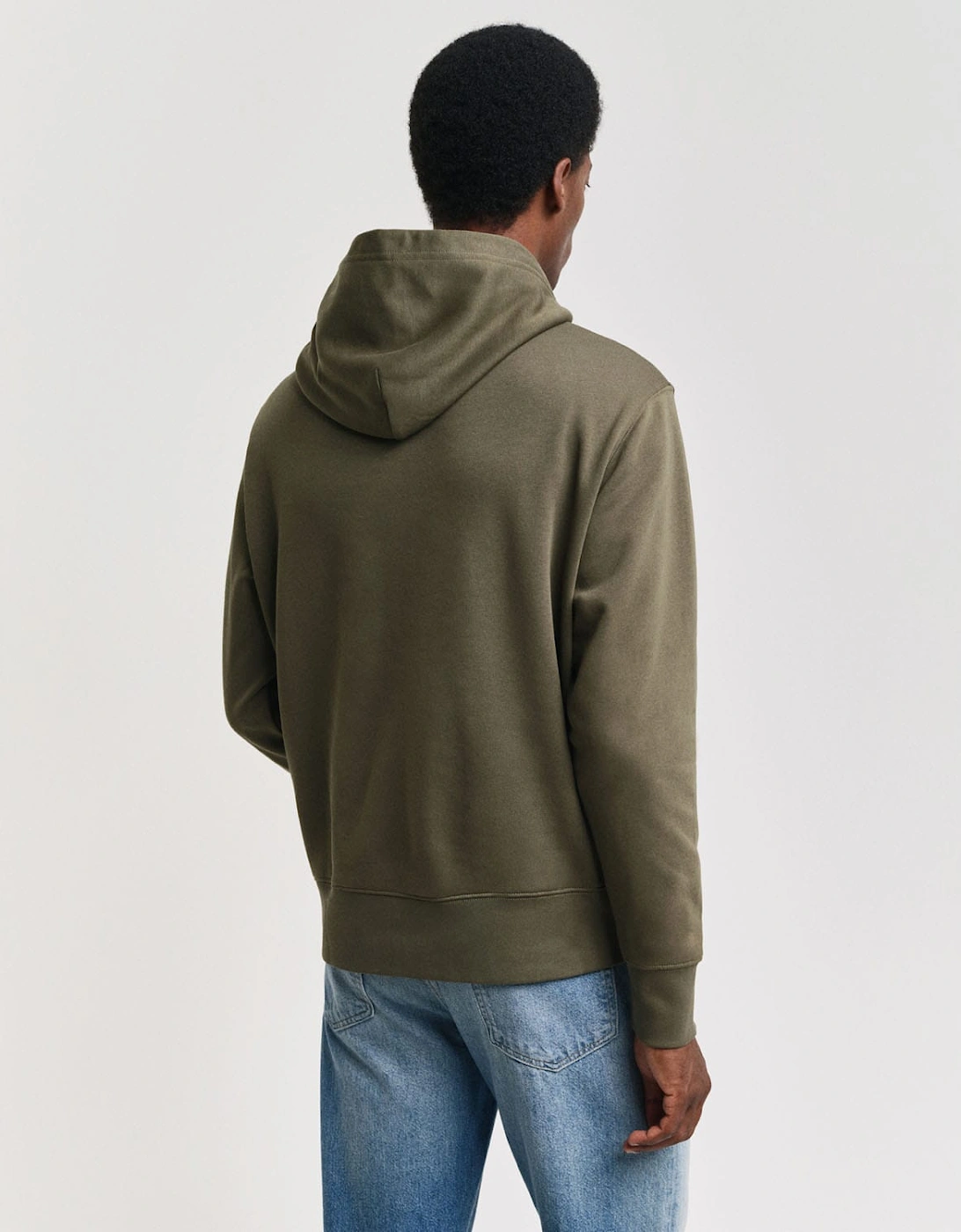 Embroidered Archive Shield Hoodie - Regular Emb Archive Shield Hoodie - Regular Fit Embroidered Archive Shield Hoodie