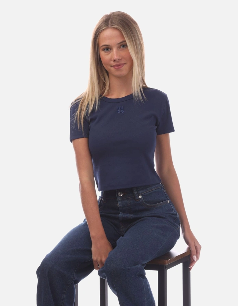 Delanor Stacked Logo T-Shirt