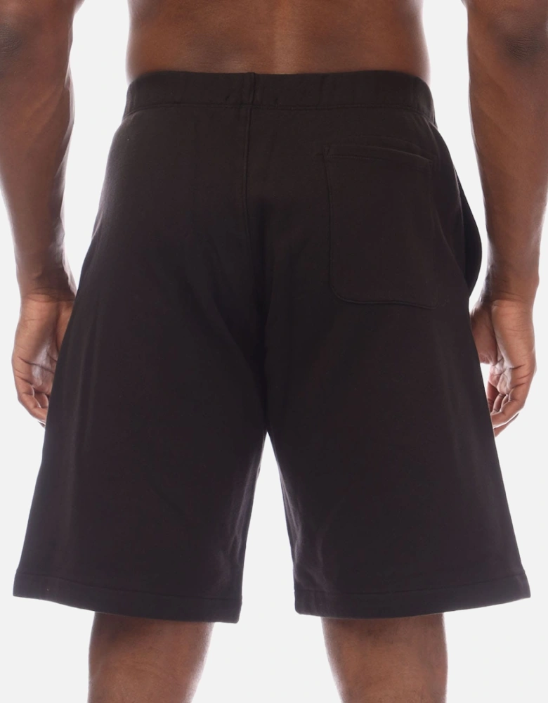 Diagonal Raised Fleece Logo Shorts