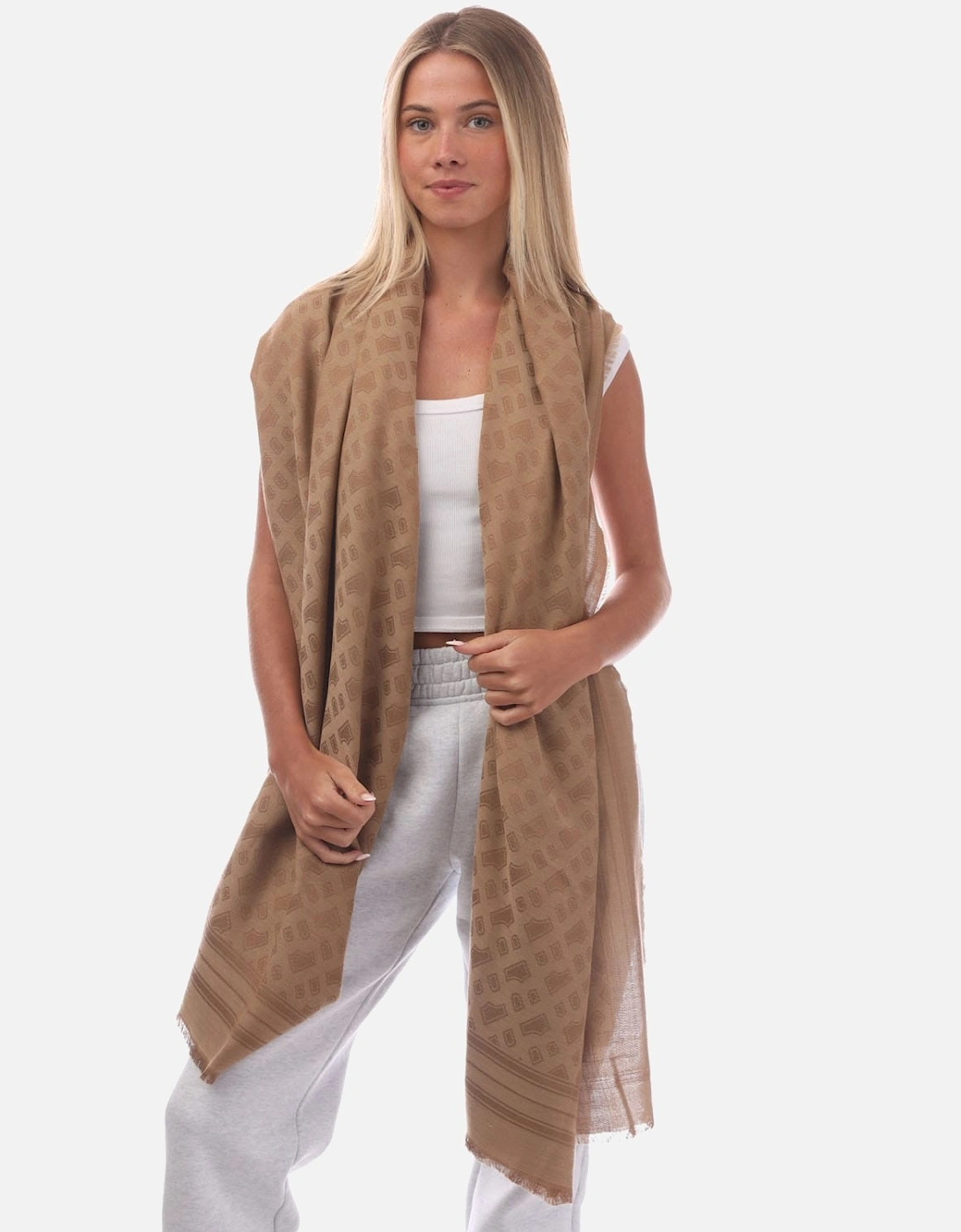 Ylona Wool-Blend Scarf, 3 of 2