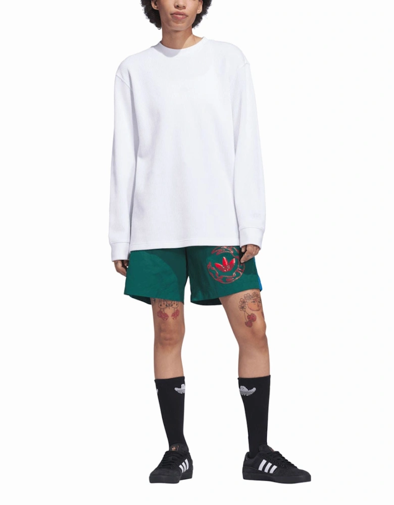 Skateboarding Graphic Water Shorts