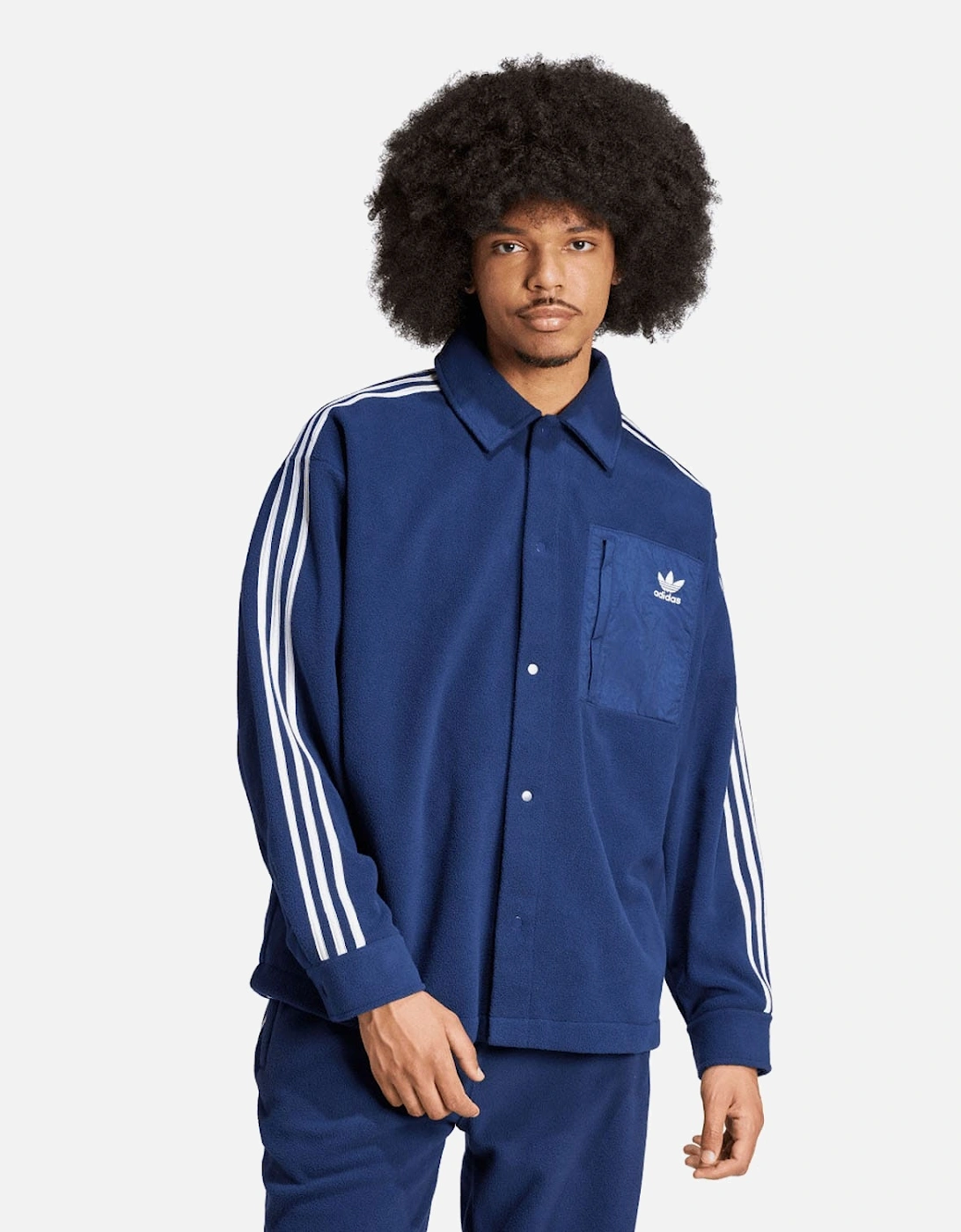 Adicolor Polar Fleece Shirt, 7 of 6