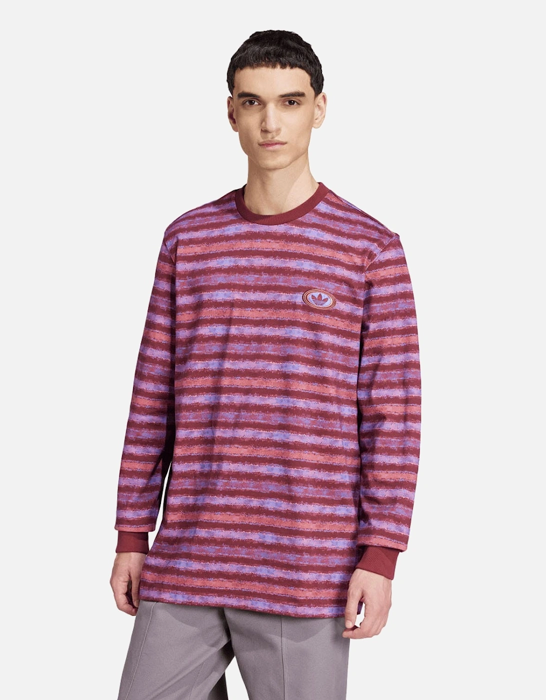 90s Long Sleeve Stripe T-Shirt, 7 of 6