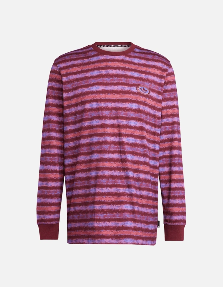 90s Long Sleeve Stripe T-Shirt