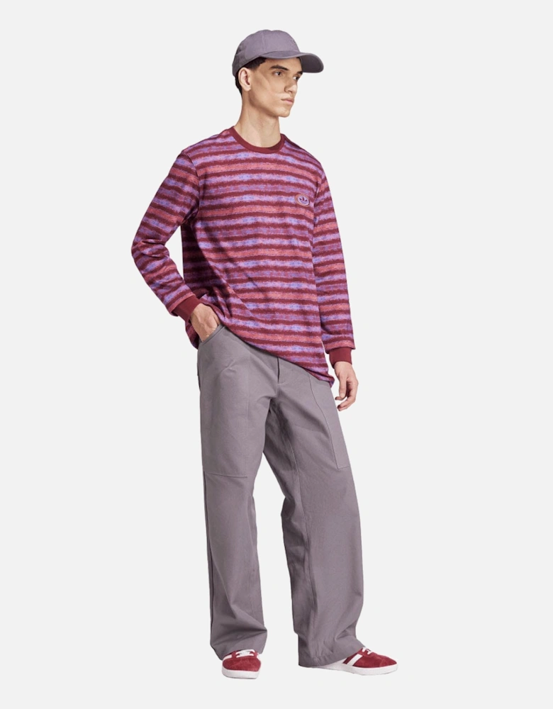 90s Long Sleeve Stripe T-Shirt