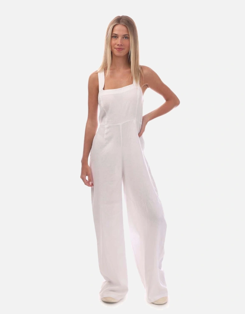 Maisi Linen Beach Jumpsuit