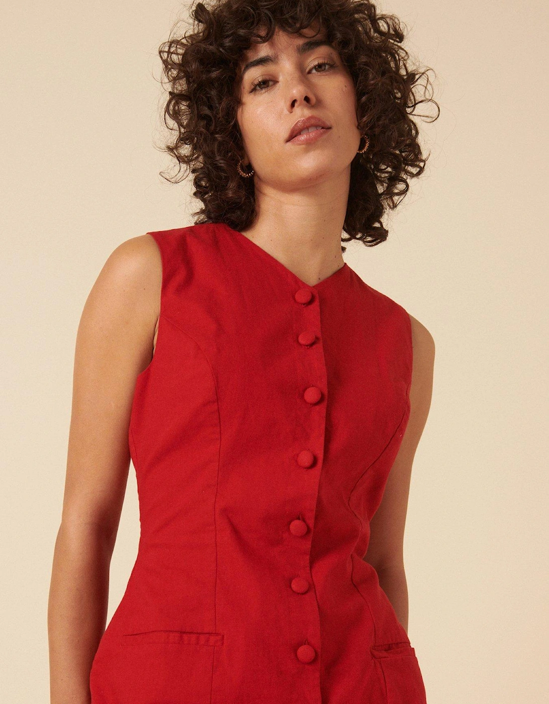 Yana Mini Dress - Red