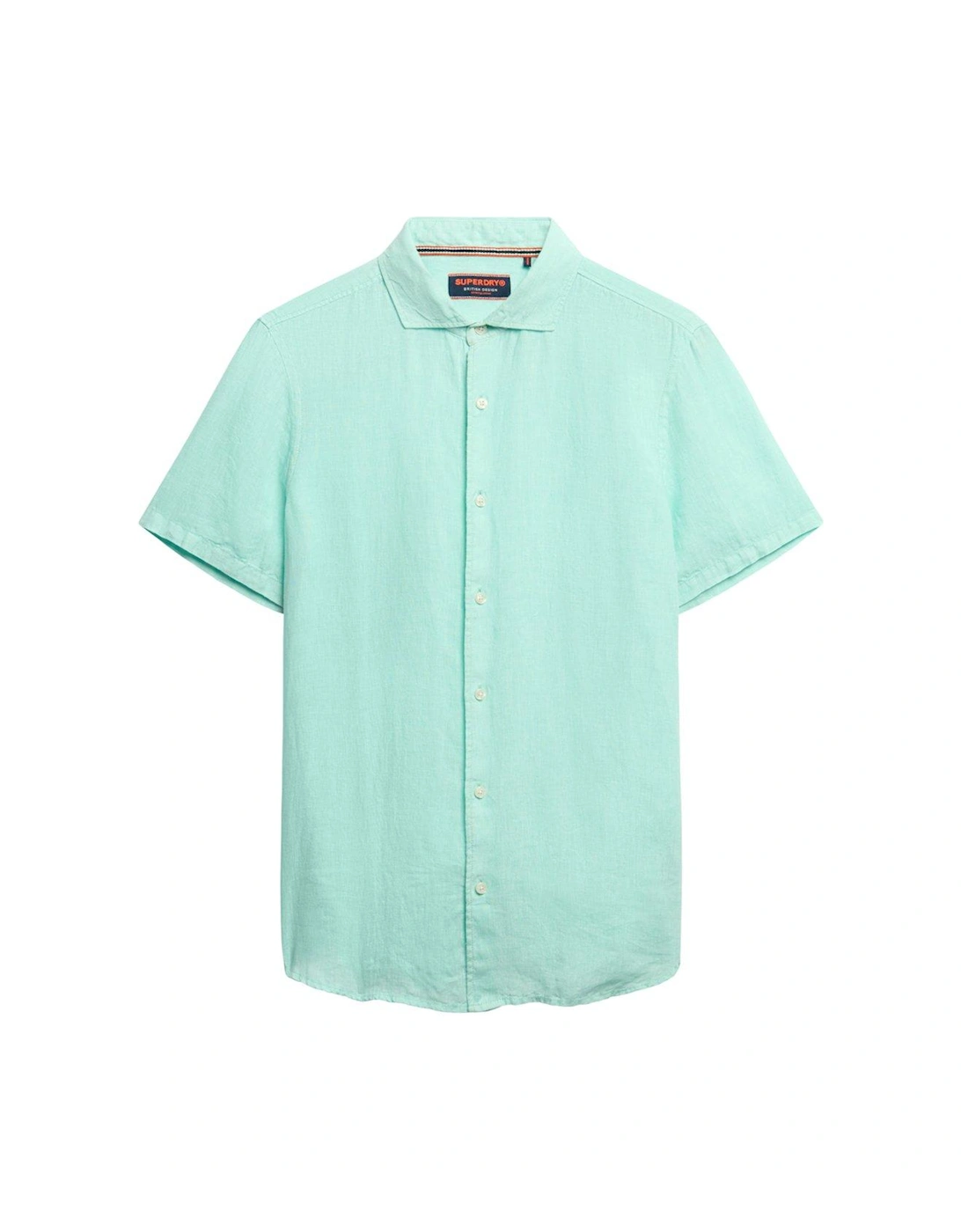 Vacation Linen Short Sleeve Shirt - Green