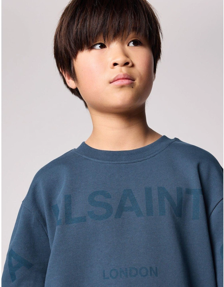 Boys Biggy Sweat Top - Blue
