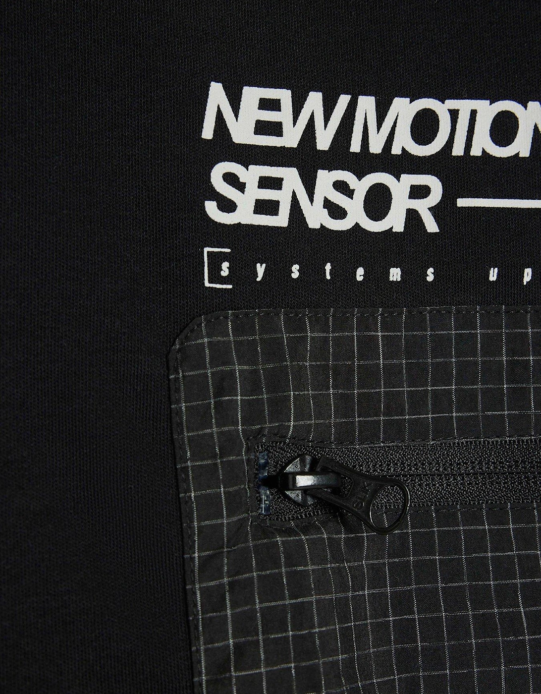 Boys Mesh Pocket T-Shirt Set - Black - Black