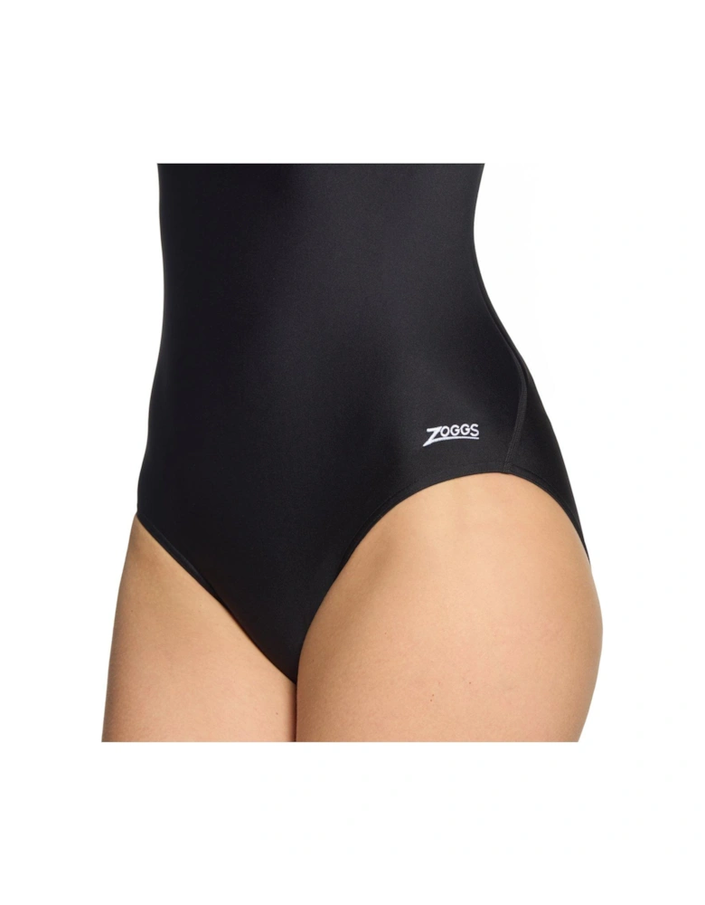 Women's Essentials Cottesloe Flyback Swimsuit - Black