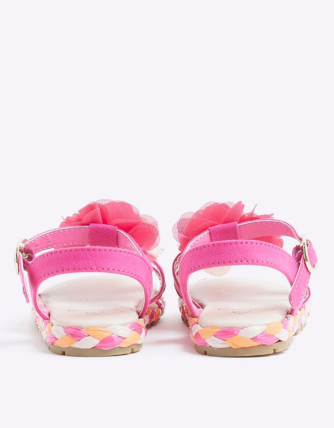 Girl Flower Sandals - Pink
