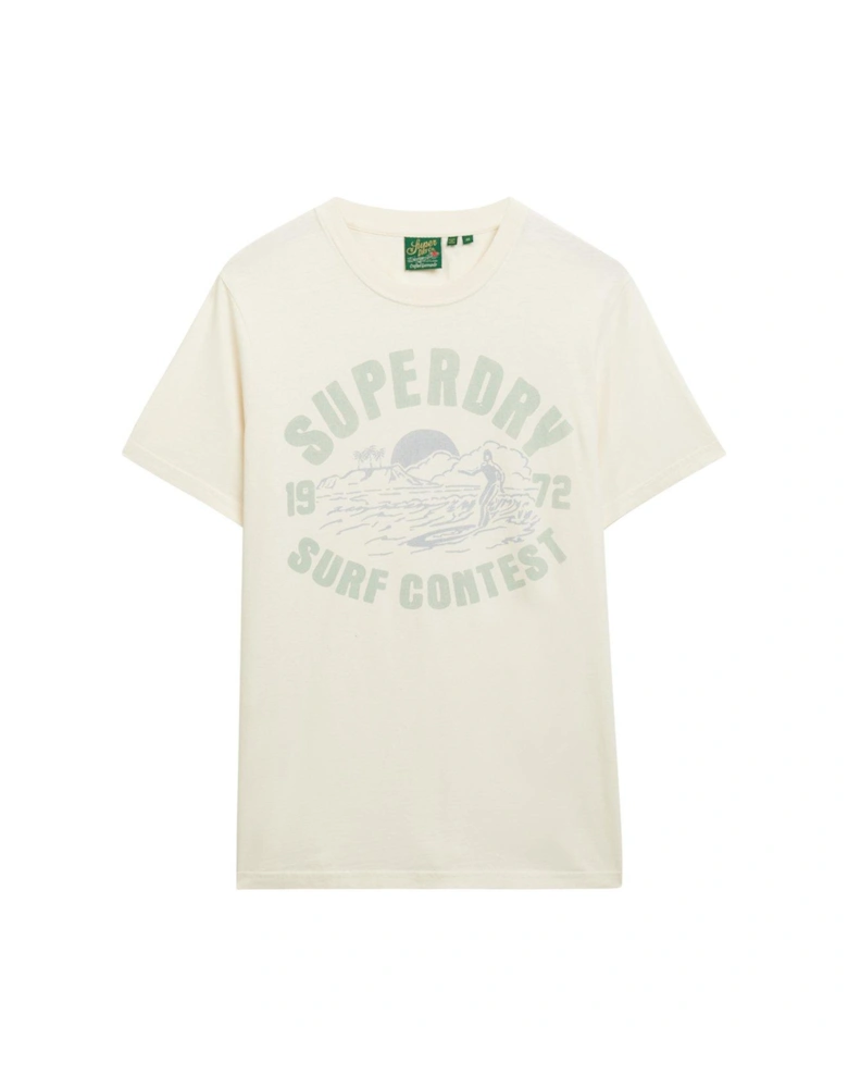 Lo-Fi Outdoor Relaxed T-Shirt - Cream