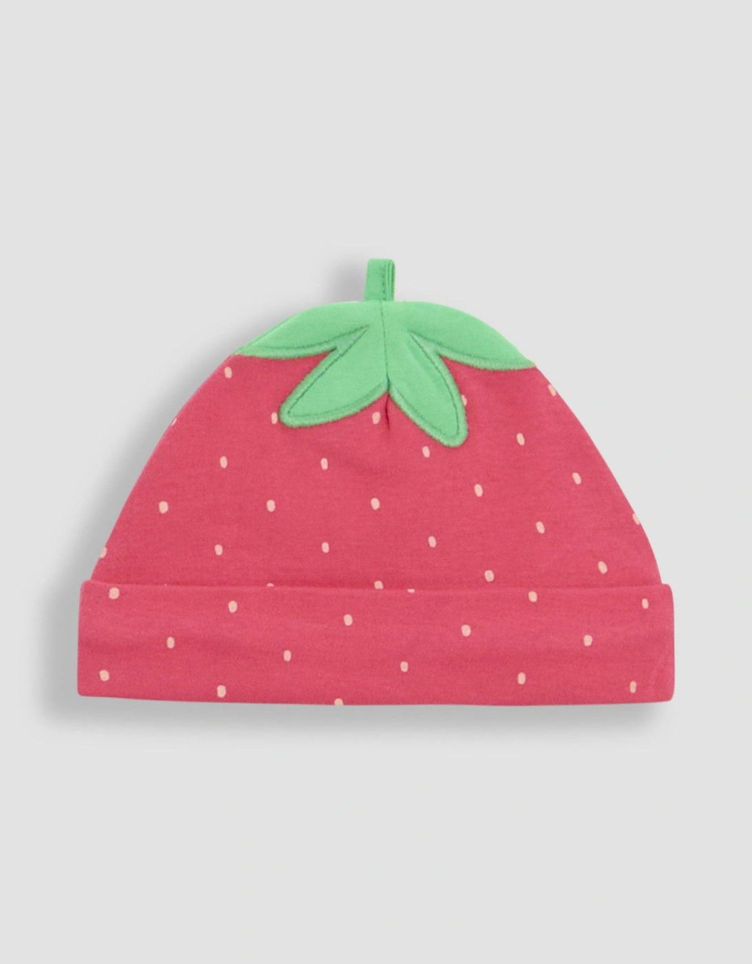 Baby Girls 2-pack Strawberry Sleepsuit & Hat Set - White