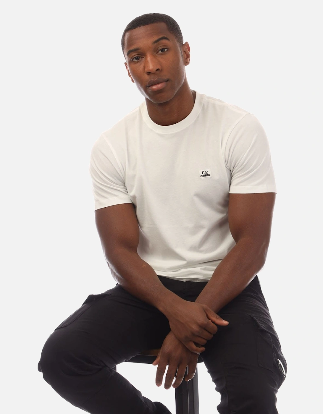 30/1 Jersey Logo Patch T-Shirt