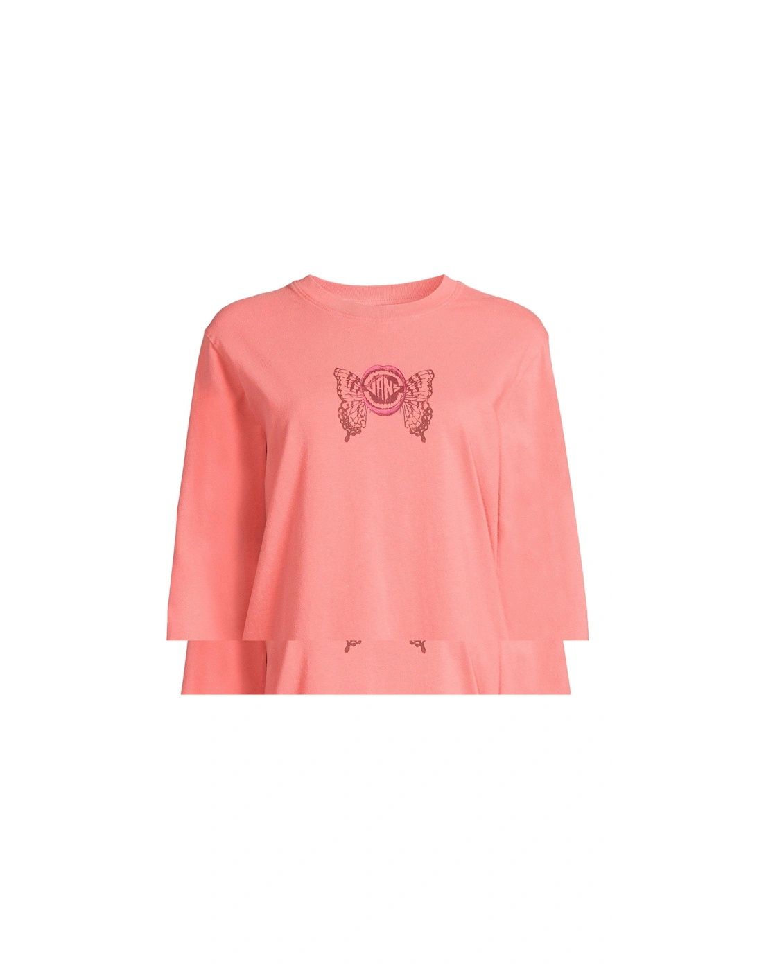 Women's Ethereal Bff Long Sleeve Tee - Pink