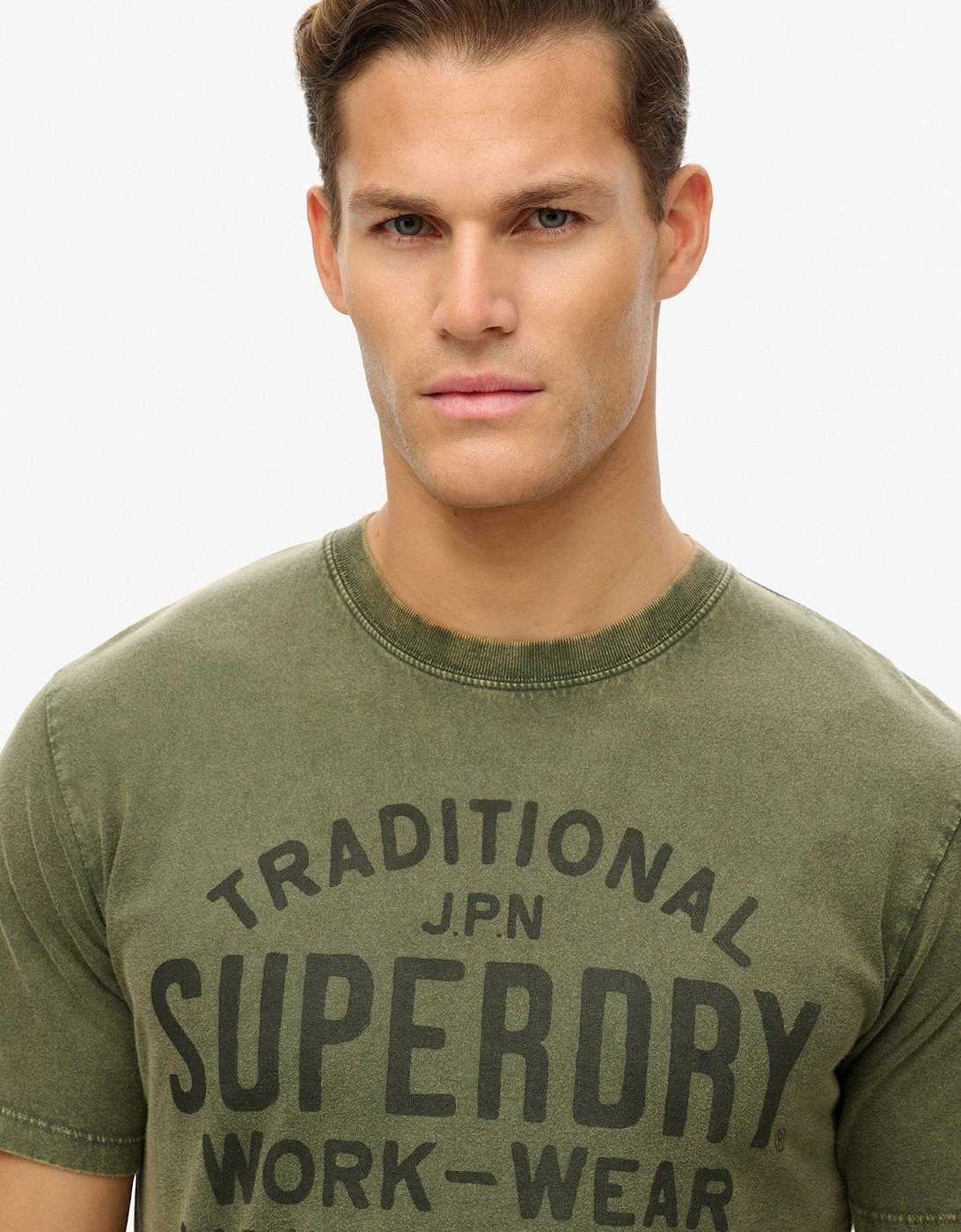 Machined Goods Workwear T-Shirt - Green
