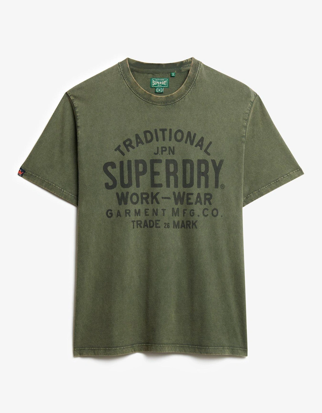 Machined Goods Workwear T-Shirt - Green