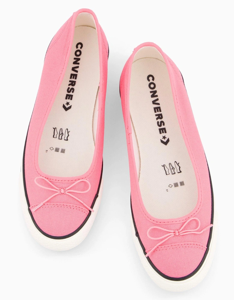 Womens Chuck Taylor All Star Dainty Ballerina Canvas - Pink/Egret/Pink