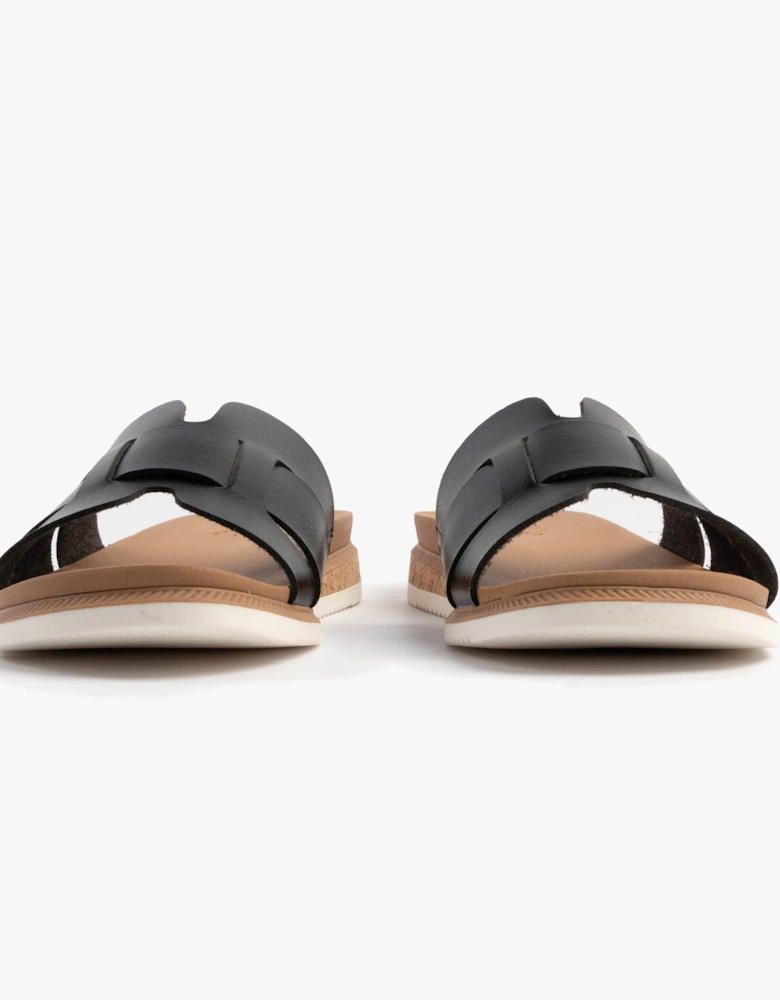 BOBS DESERT KISS LOW - PEAK LOOK Womens Sandals Black