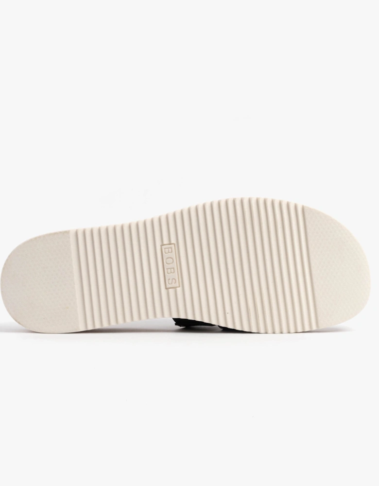 BOBS DESERT KISS LOW - PEAK LOOK Womens Sandals Black