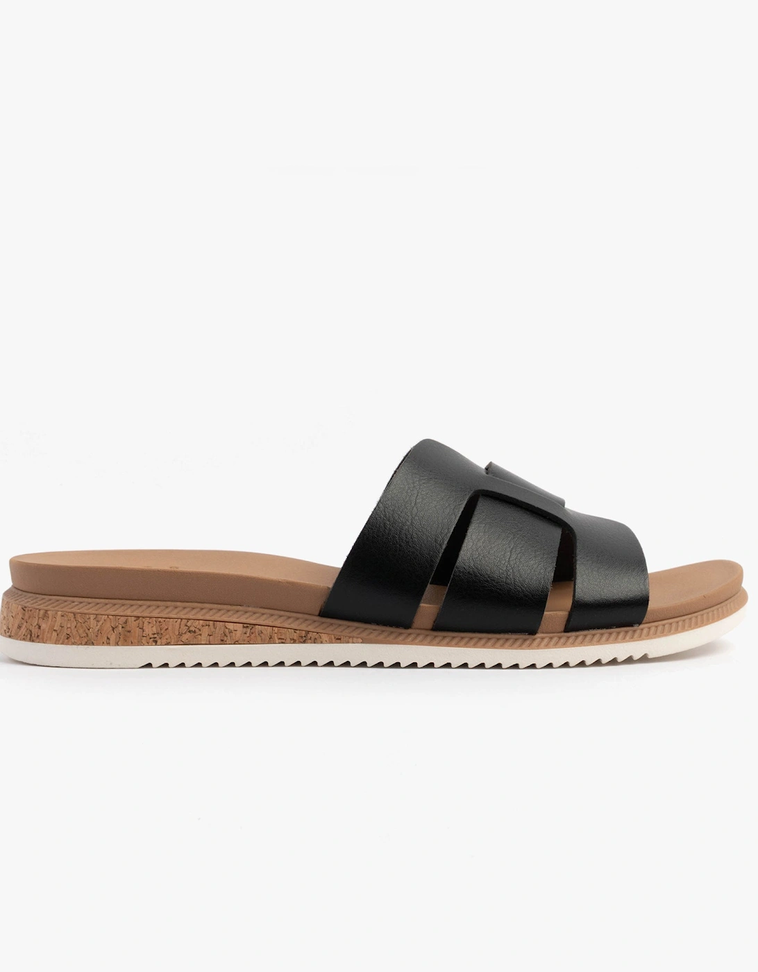 BOBS DESERT KISS LOW - PEAK LOOK Womens Sandals Black, 7 of 6