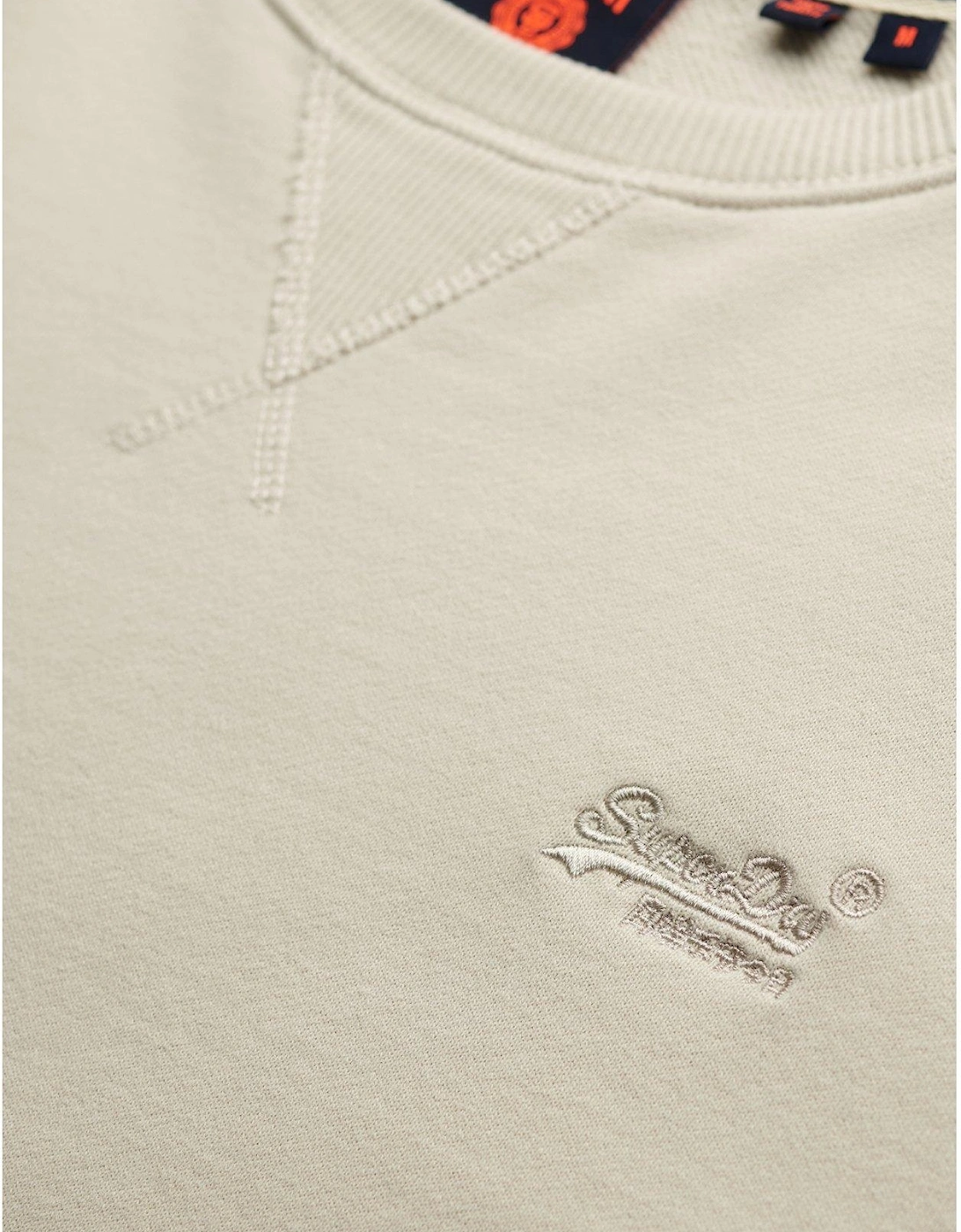 Essential Logo Crew Sweat - Beige