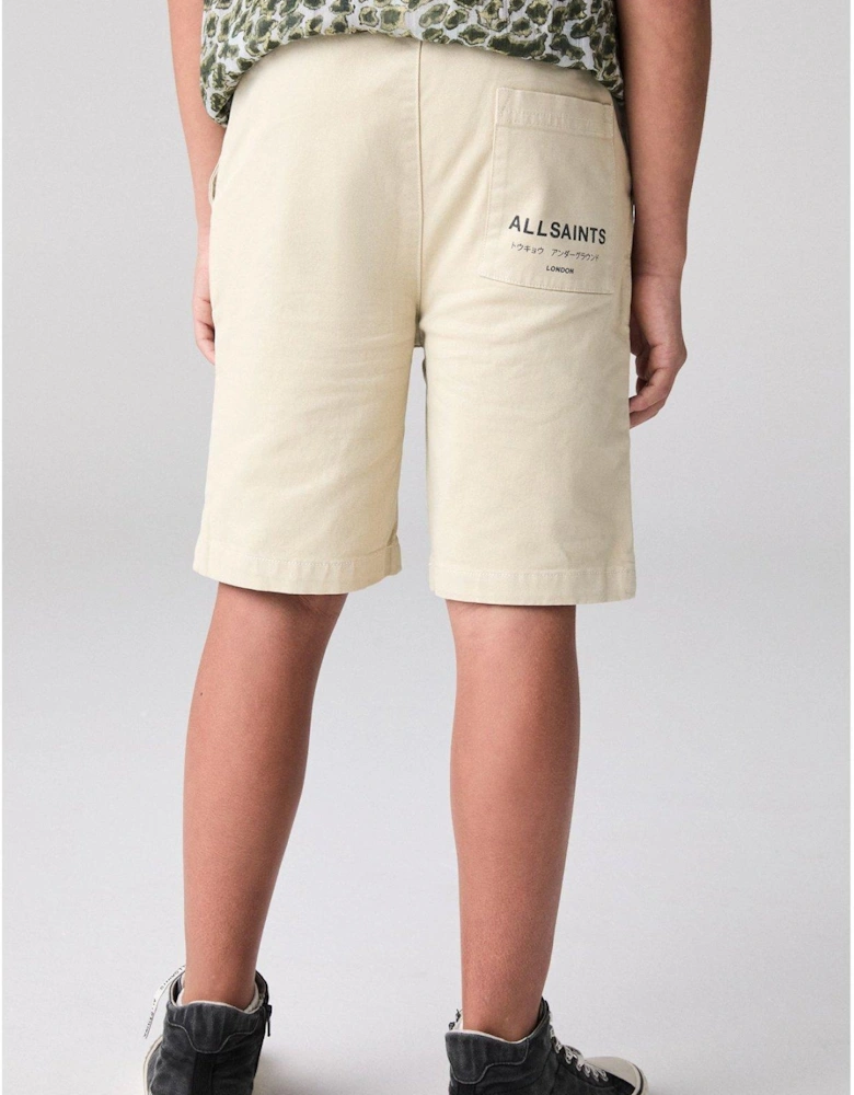 Boys Chino Shorts - Beige