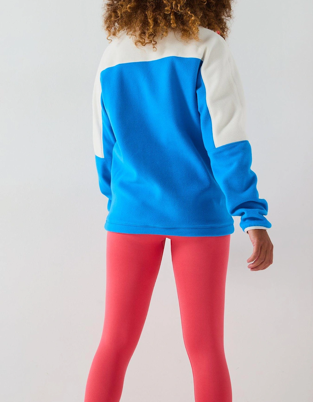 Womens Training Half Zip Polar Fleece - Sky - Blue