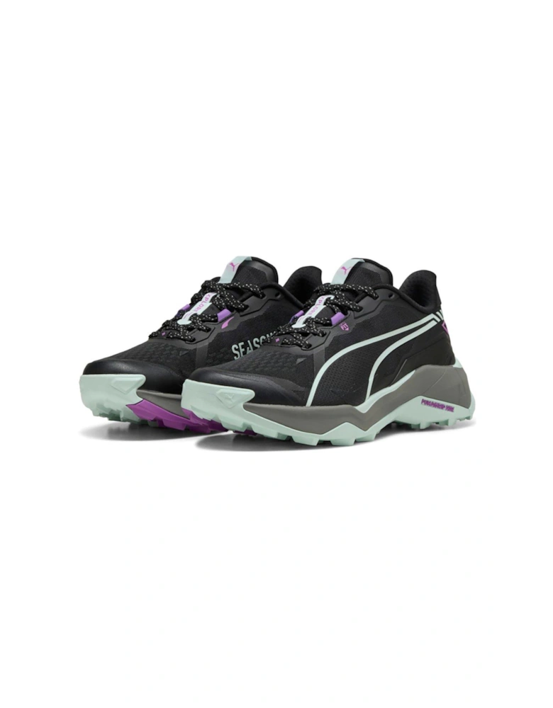 Womens Trail Running Explore Nitro 2 Trainers - Black