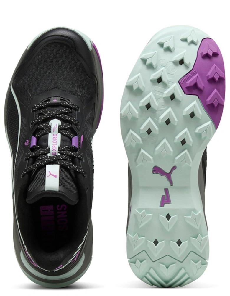 Womens Trail Running Explore Nitro 2 Trainers - Black