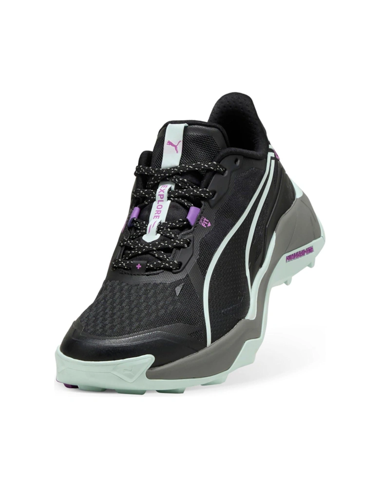 Womens Trail Running Explore Nitro 2 Trainers - Black