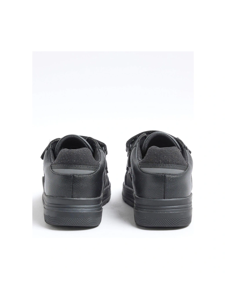 Boys Embossed Trainer - Black