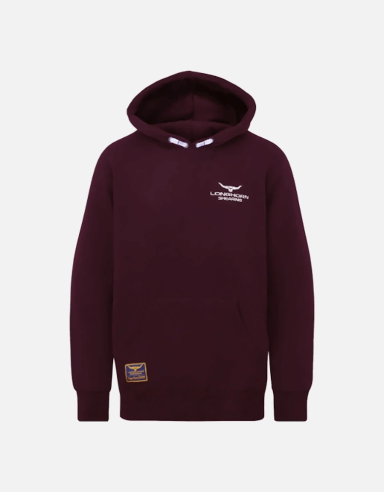 Children's Longhorn Signature Series Hoodie Burgundy