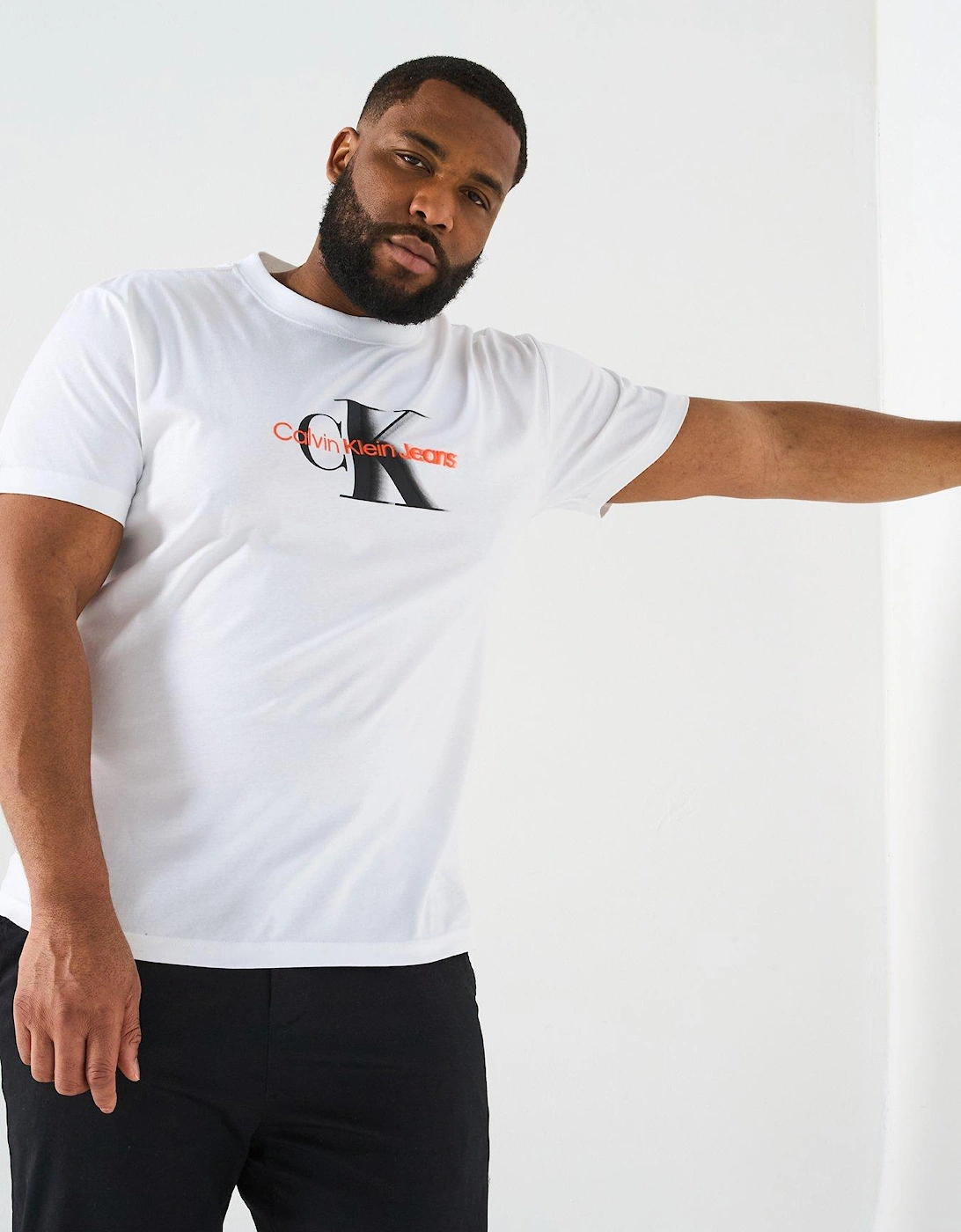 Plus Monologo Shift T-Shirt - White