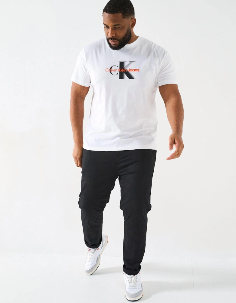 Plus Monologo Shift T-Shirt - White