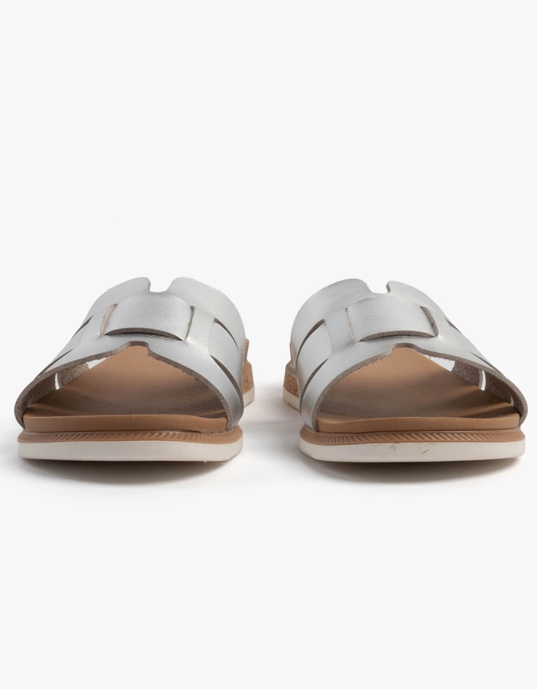 BOBS DESERT KISS LOW - PEAK LOOK Womens Sandals Silver