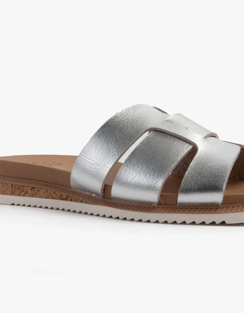 BOBS DESERT KISS LOW - PEAK LOOK Womens Sandals Silver