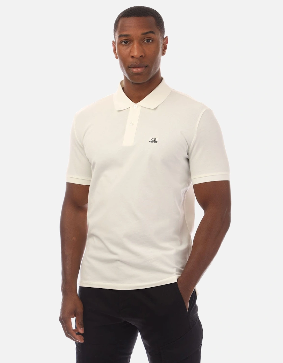 Stretch Piquet Logo Polo Shirt, 5 of 4