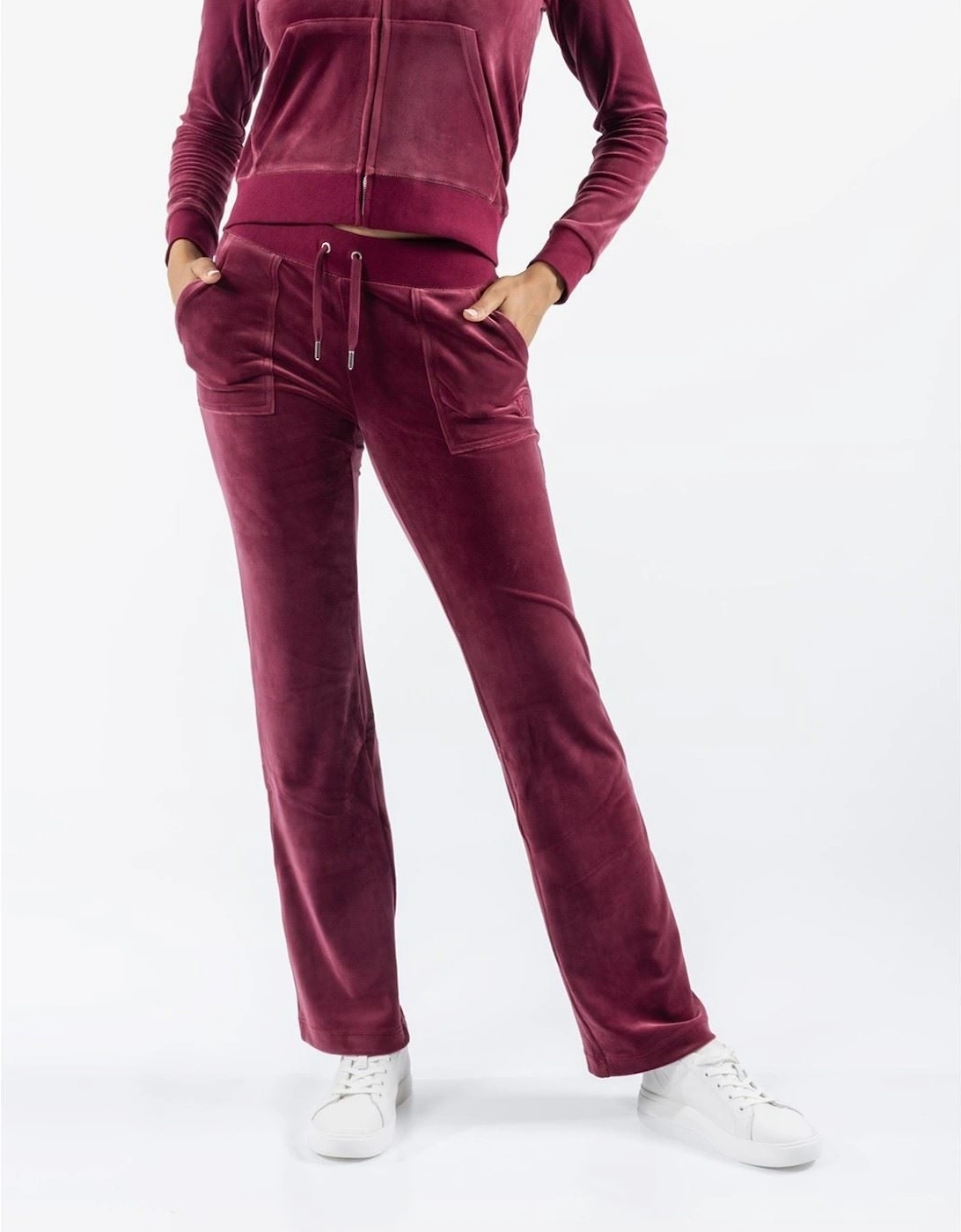 Del Ray Pant Polyester Women's Red Joggers, 7 of 6