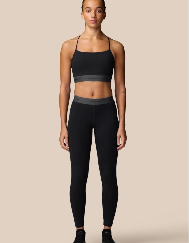 Adapt Legging Polyester Women's Black Sports Leggings