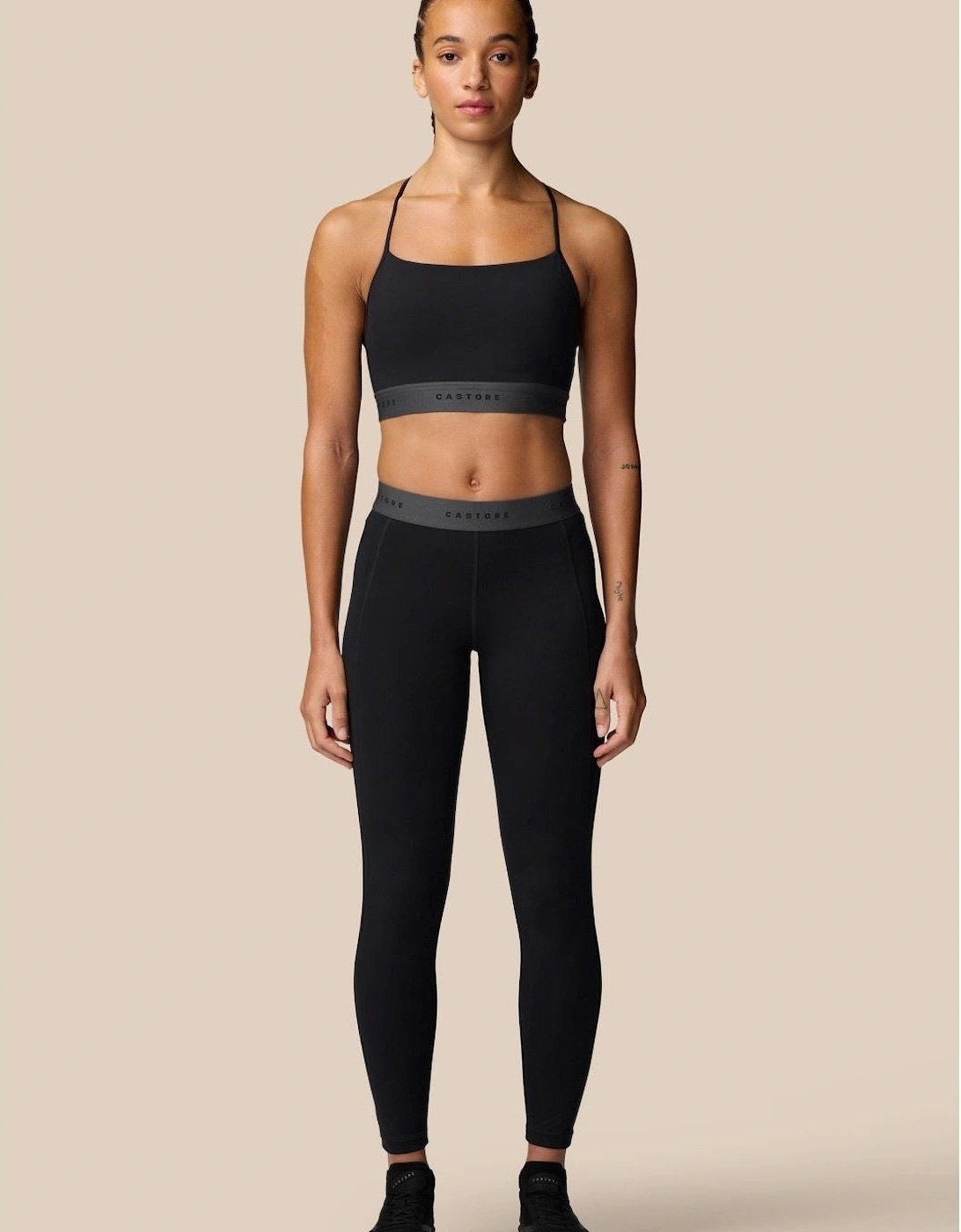 Adapt Legging Polyester Women's Black Sports Leggings