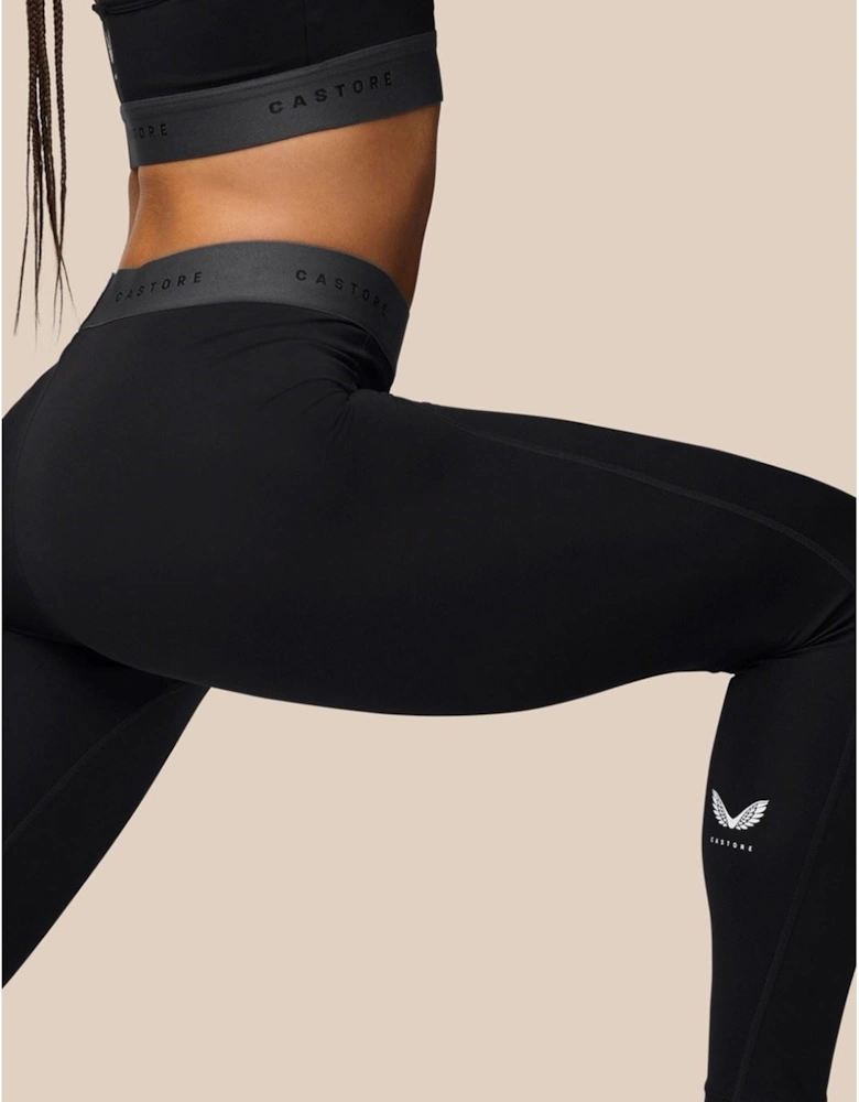 Adapt Legging Polyester Women's Black Sports Leggings