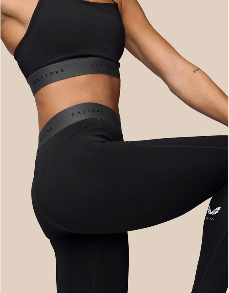 Adapt Legging Polyester Women's Black Sports Leggings