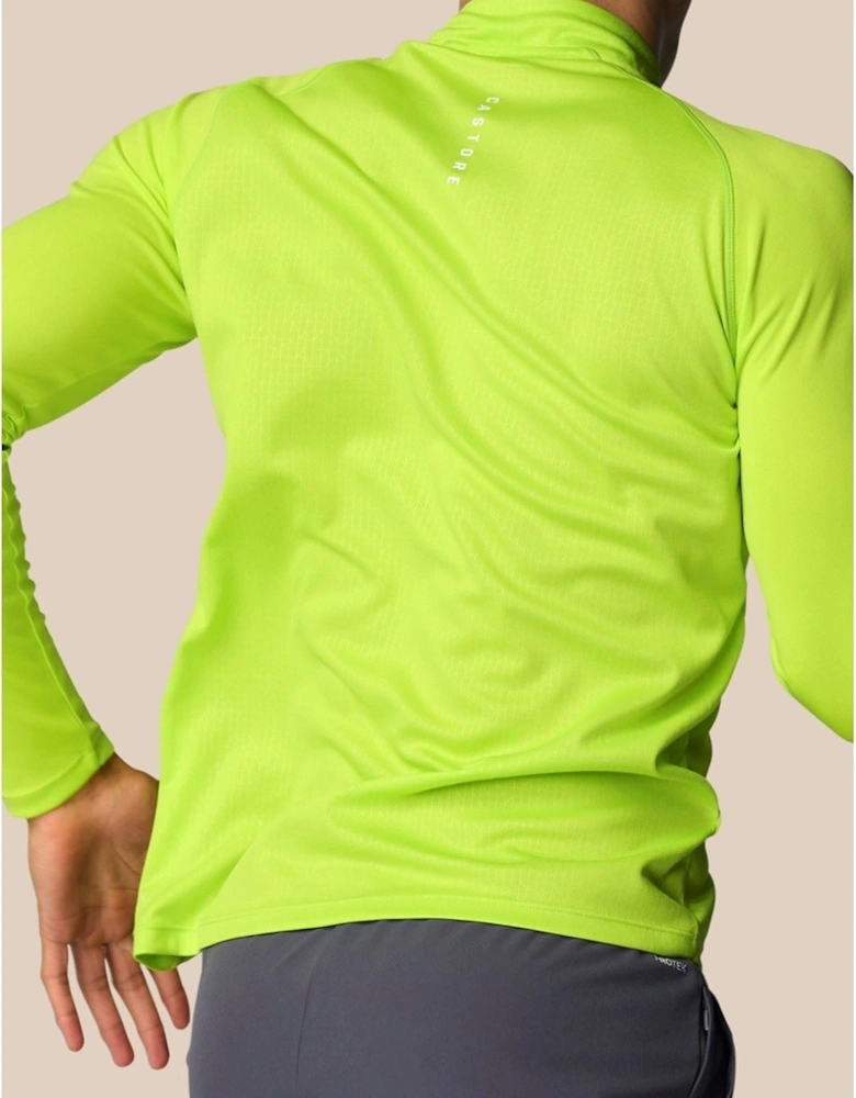 Adapt 1/4 Zip Top Polyester Men's Green
