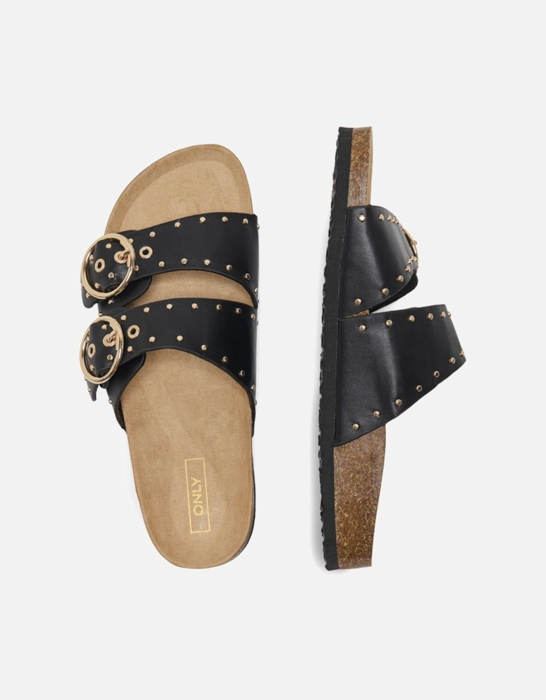 MAXI-15 Polyurethane Women's Black Sandals