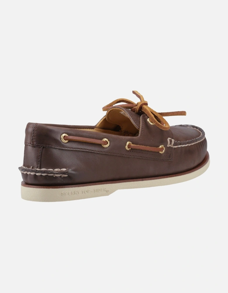 Sperry Authentic Gold Cup Leather Men's Brown Boat Shoes