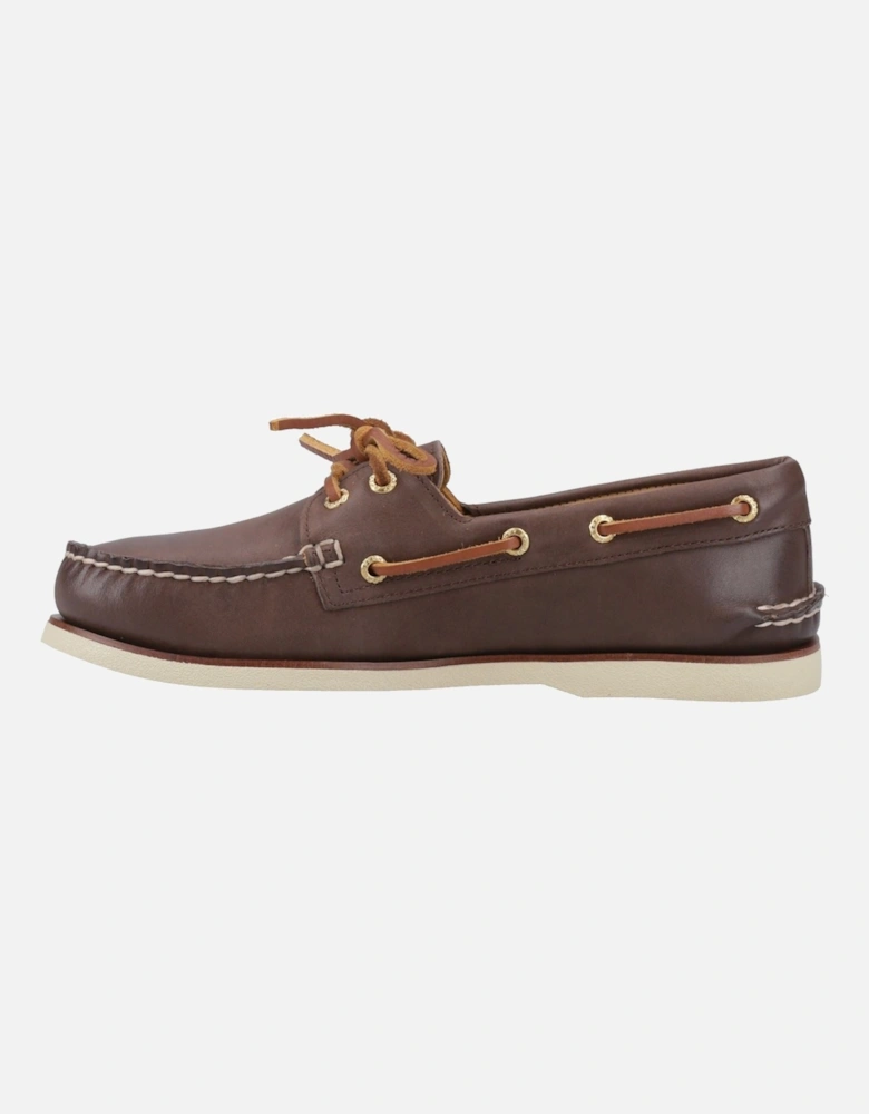 Sperry Authentic Gold Cup Leather Men's Brown Boat Shoes