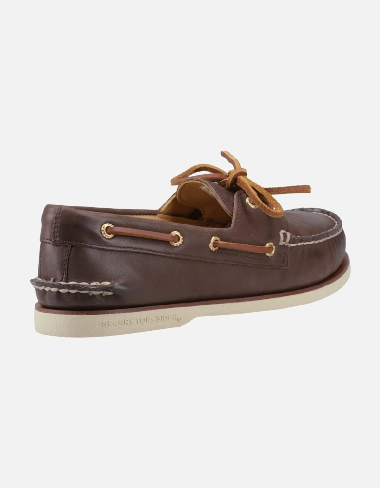 Sperry Authentic Gold Cup Leather Men's Brown Boat Shoes