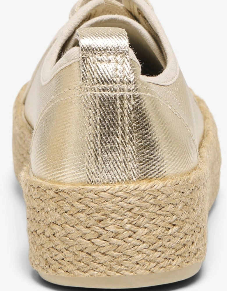 IDA-1 Cotton Women's Gold Trainers